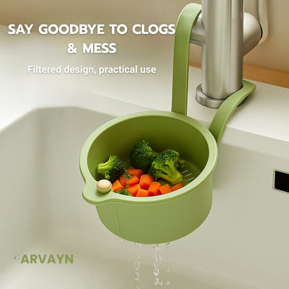Arvayn ClearFlow Sink Basket – No More Clogs & Mess