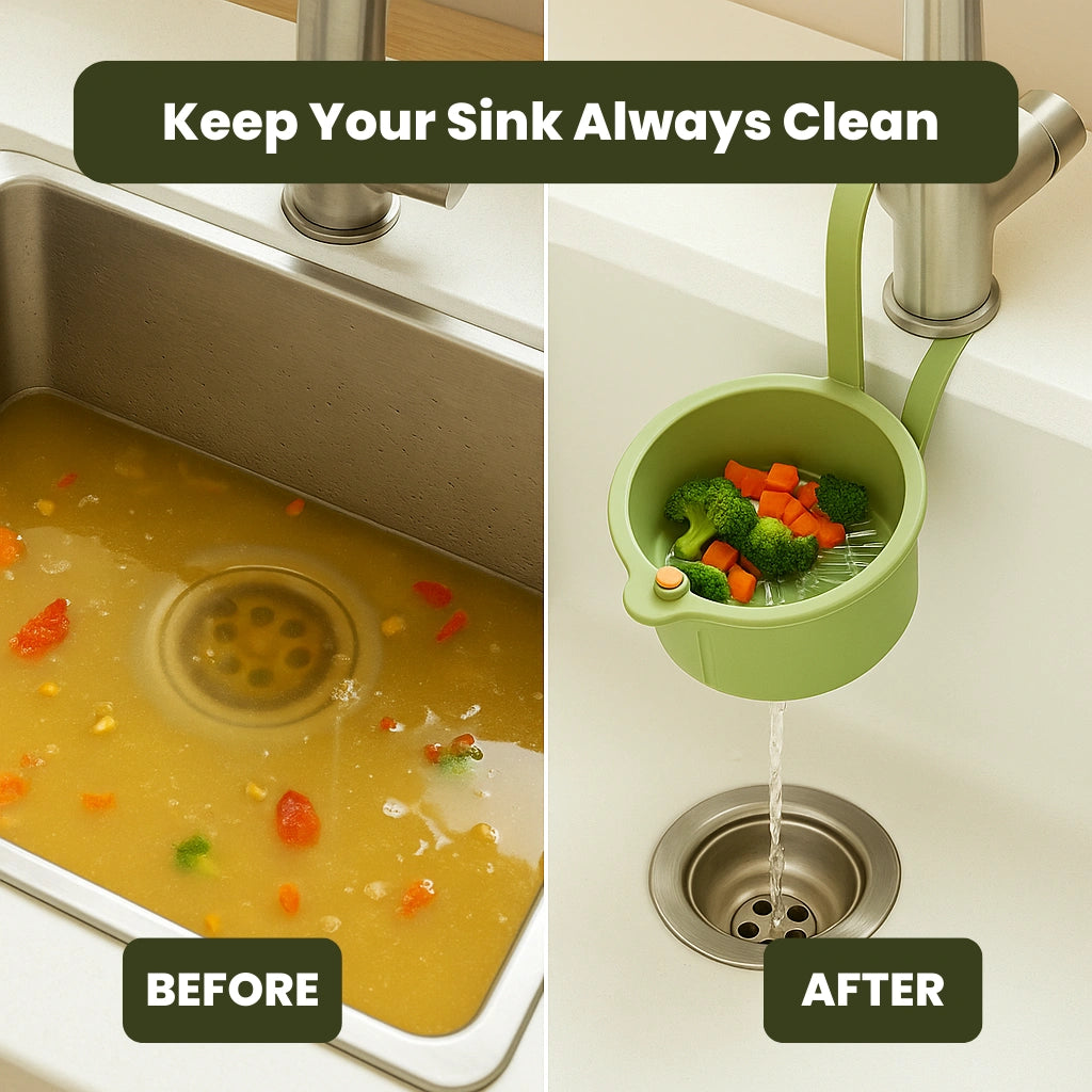 Arvayn ClearFlow Sink Basket – No More Clogs & Mess