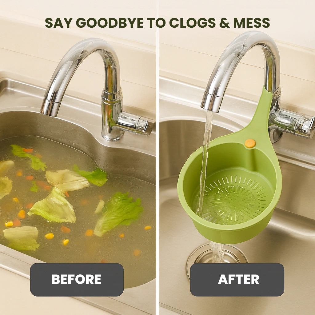 Arvayn ClearFlow Sink Basket – No More Clogs & Mess