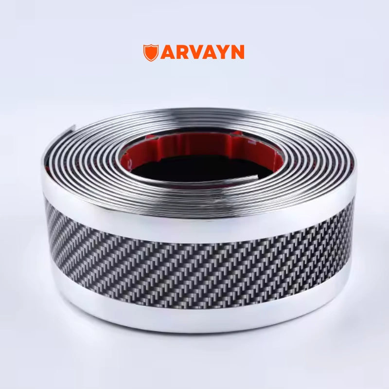 Arvayn Kapı Eşiği Koruyucu - Karbon Fiber Tasarım