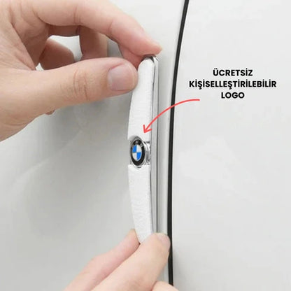 Arvayn Premium Metal&Karbon Kapı Koruyucu (4'lü Set)